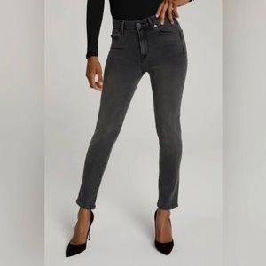 Good American Good Classic Black Jeans Size 26/2 NWT